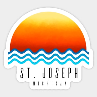 St Joesph Michigan Sticker